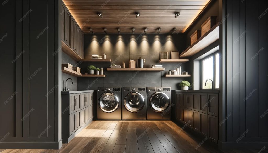 Other Ideas - Laundry Room-2nd Floor. We need this to do our Tablecloths, uniforms, etc.