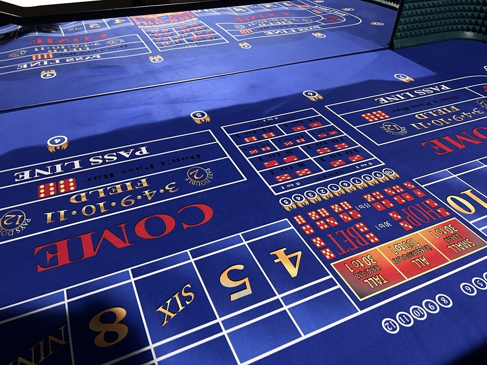 Craps table 2